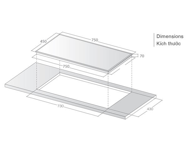 Bếp từ LCI 307